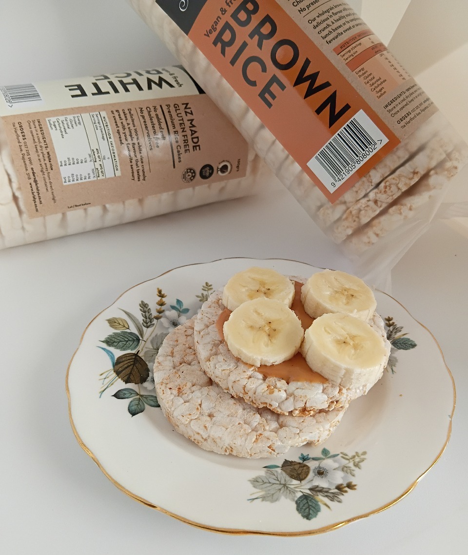 New Zealand made gluten free rice and corn cakes